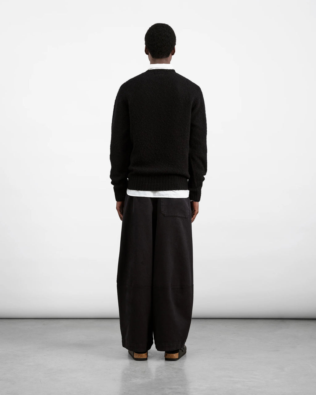 Black Deadbeat Trouser