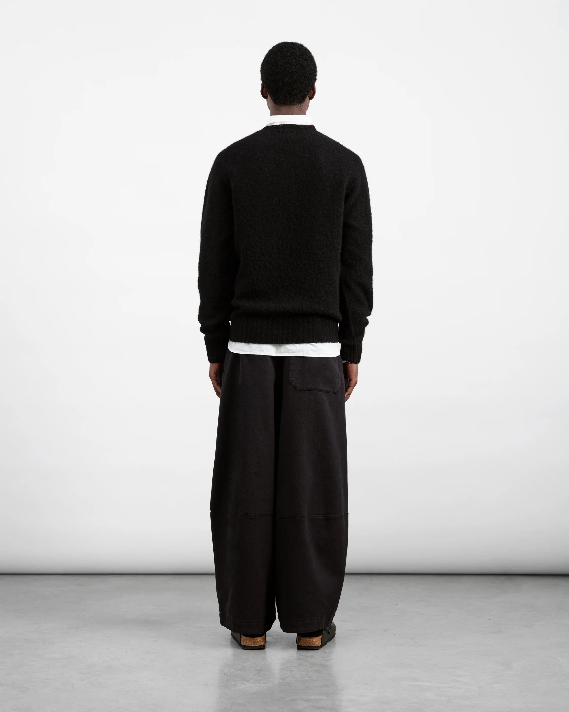 Black Deadbeat Trouser