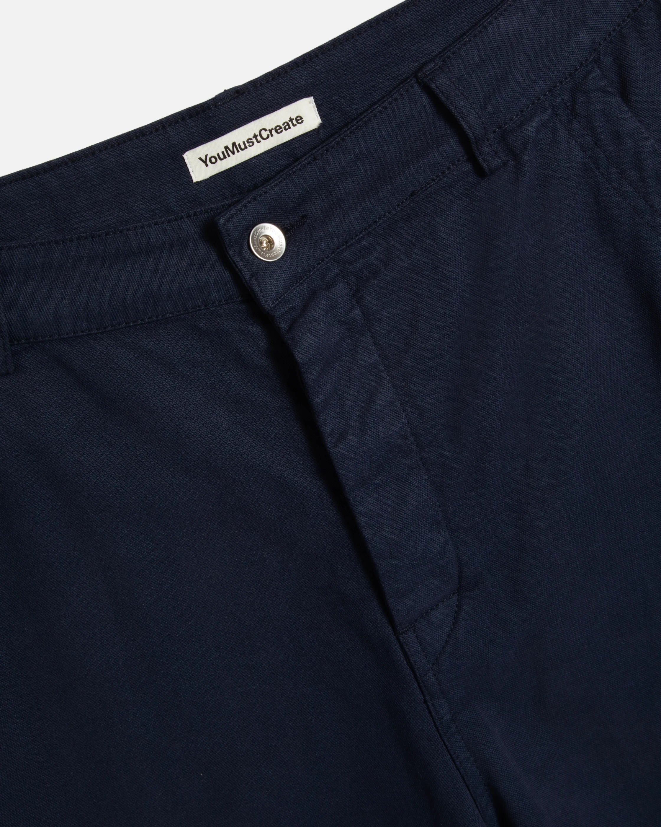 Twisted Seam Jeans Navy